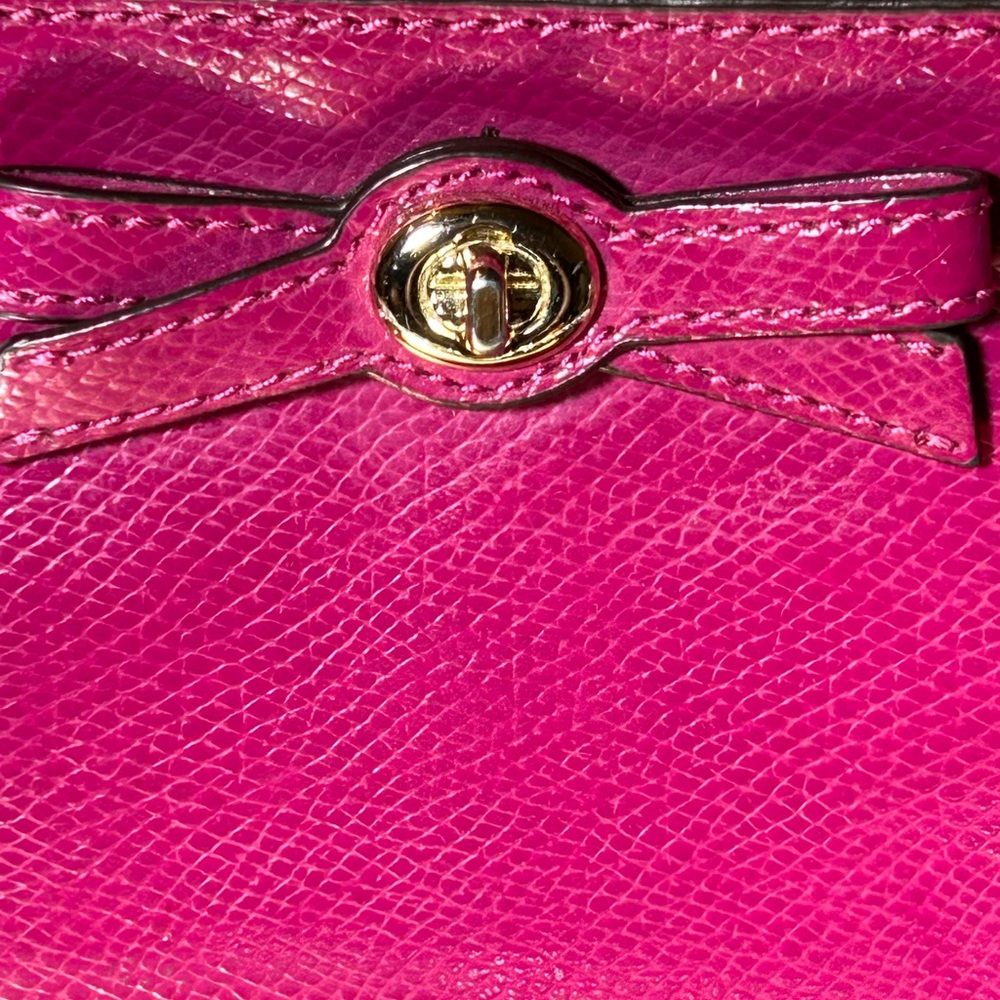 Coach Purple Wristlet Clutch - Picture 2 of 7
